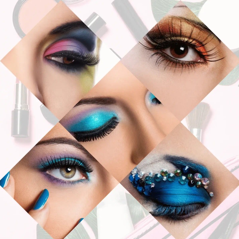 Paletas De Sombras Varios Tonos Mate Brillante 10 Colores