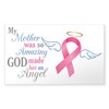 CafePress My Mother an Angel Rectangle Bumper Sticker Car Decal