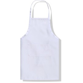 Unisex Chef Apron with 2 Pockets Women Men Halterneck Aprons Korean Style Anti-fouling Waterproof Apron For Kitchen Cooking Baking Restaurant BBQ Coffee House,Work Housework Professional Apron(White)