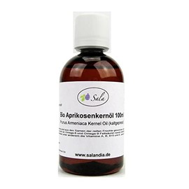 Sala Apricot Kernel Oil Prunus Armeniaca Cold Pressed Organic (100 ml PET Bottle)