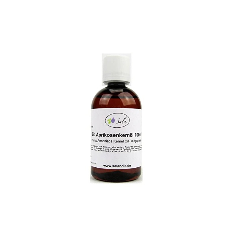 Sala Apricot Kernel Oil Prunus Armeniaca Cold Pressed Organic (100