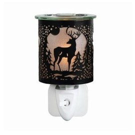 Aroma Black & Gold Stag Plug In Wax Melt Warmer