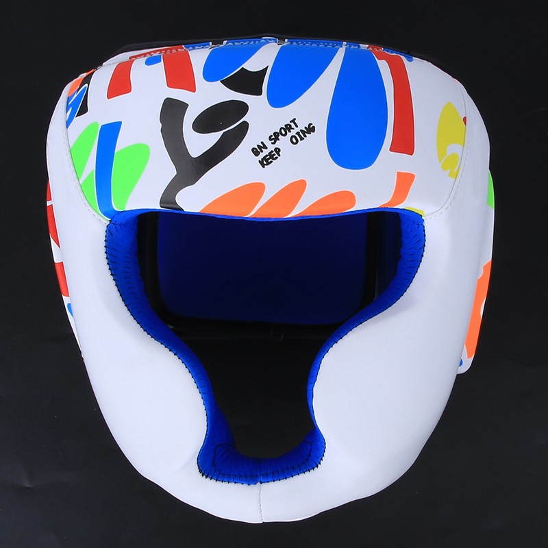 BN FIGHT Graffiti Children Helmet Heads Guard Protective Gear for