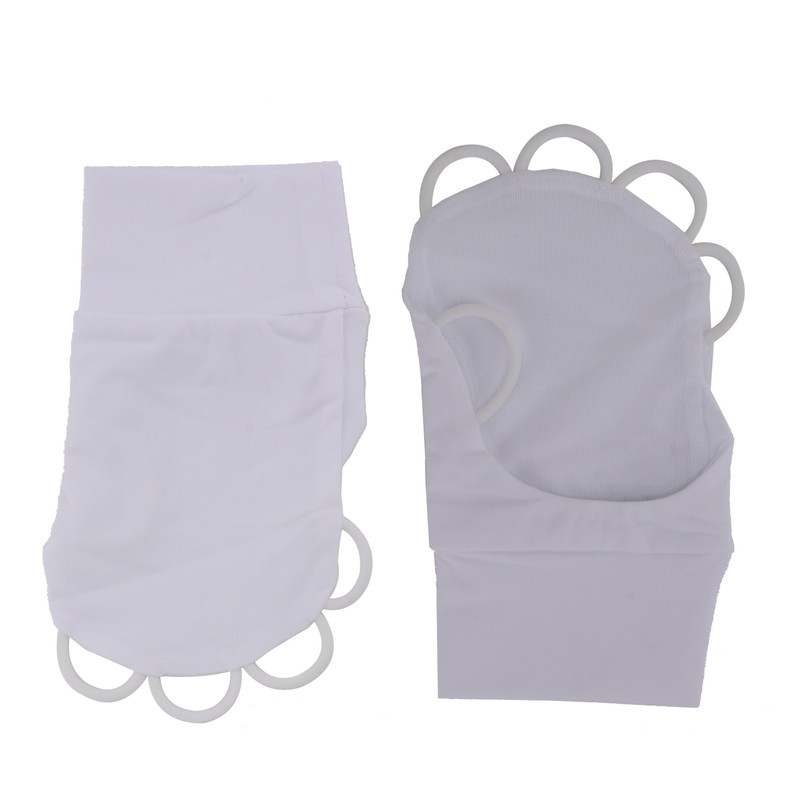 Elastic Golf Half Finger Glove Men Women Ice Silk Sunscreen