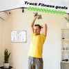 Lincia Dry Erase Gym Whiteboard Fitness Tracker Workout Calendar Planner