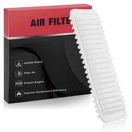 BDFHYK CA10257 Engine Air Filter Compatible with Lexus RX400h 2006-2008 & Toyota Highlander 2006-2010, V6 3.3L, Replace# 17801-20050