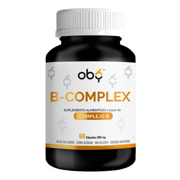 Complejo B Completo | Vitamina B12, B1, B2, B3, B5,