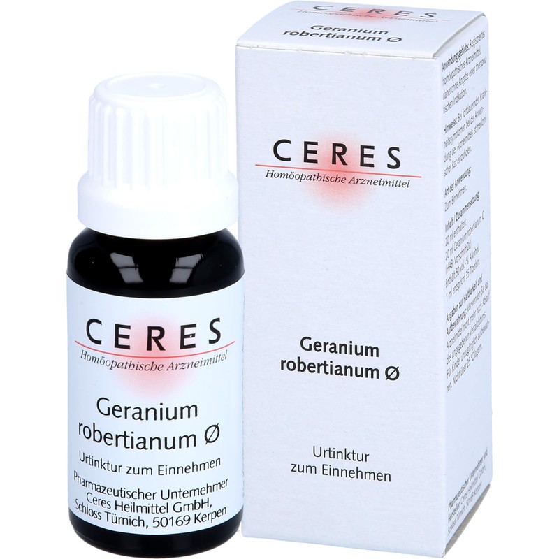 CERES Geranium Robertianum ø Mother Tincture, 20 ml Solution