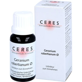CERES Geranium Robertianum ø Mother Tincture, 20 ml Solution