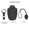 Jayanes Genuine Leather Key Fob Cover Compatible with Ford Explorer