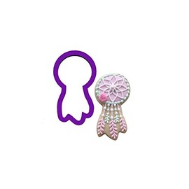 Dream Catcher Cookie Cutter - BOHO Cookie Cutters - Native American Cookie Cutters