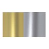A4 Card with Real Gold and Genuine Silver Pearlescent Shimmer