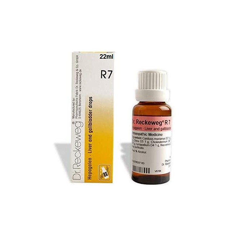 Dr. Reckeweg's R7 for Liver and Gallbladder Drops (50 ml)