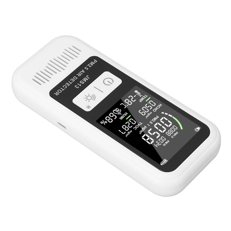Air Quality Monitor Pm2.5 10 1.0 Detector LCD Display Temperature