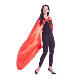 Crizcape Adults Capes Womens and Mens DIY Dress up Costume Capes for Party Red