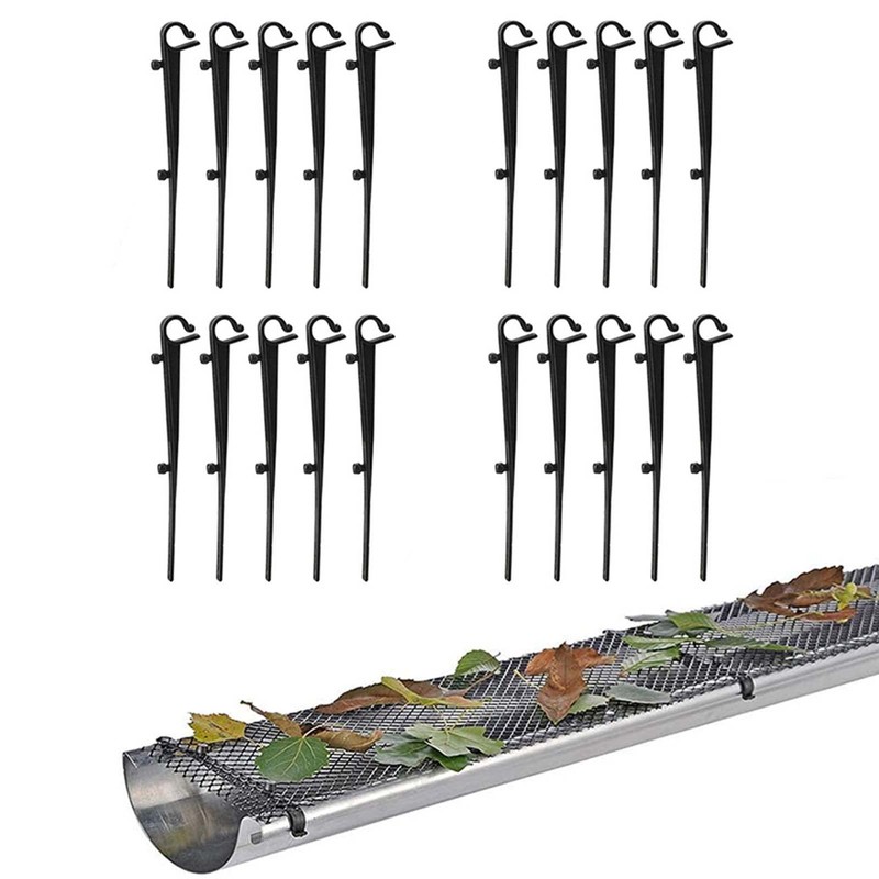 KMERCE Gutter Leaf Protection, Rain Gutter Leaf Protection, Gutter Protection