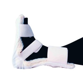 Skil-Care Foot Drop Boot, Large, 5" Wide x 12.5" High, Synthetic Sheepskin Liner, Heel Suspension, Adjustable Straps, Fits Either Foot, 503172