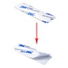 6 PCS Aluminium Horizontal Blinds Replacement Slats, White 1 inch