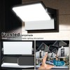 120W Modern Sleek LED Flood Light, 18000LM Area Light Dusk