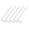 sourcing map 5 Pack 0.9 mm Hex Key L-Shape Long