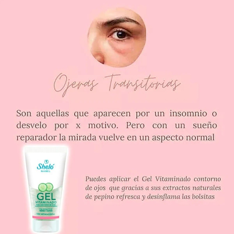 Tratamiento Quita Ojeras Oscuras E Hinchadas Natural 60 Ml Todo