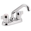 Moen Chrome Chateau Two-Handle 4-Inch Centerset Utility or Laundry Sink