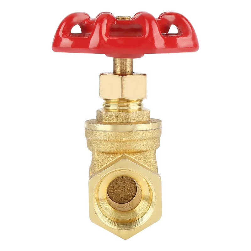 Y miko gate valve, DN15 brass gate valve BSPP G1/2