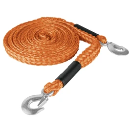 Truper CREM-7/8X45, Cuerda para remolque con ganchos, 7/8" x 4.5m