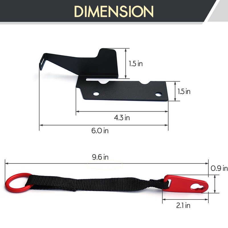 YoCenSe Rear Seat Release Kit Compatible with F150 2009-2020 SuperCrew