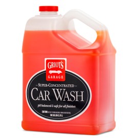 Griot's Garage Super-Concentrated Car Wash for Vehicle Washing and Cleaning, Foaming Liquid Soap, Won't Strip Waxes, Sealants or Ceramic Coatings, pH Balanced, 11103, One Gallon