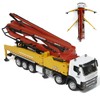 SHINESIGNAL Concrete Pump Truck Toy, Cement Toy Truck Model with