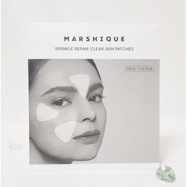Marshique 마르시끄 링클 패치 미간 이마 팔자 눈가 주름패치 5장 Marsique Wrinkle Patch for Forehead, Nasolabial Folds, and Under-Eye Wrinkles - 5 Patches