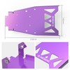 NICECNC Purple Battery Front Fender Plate Battery Guard Cover Protector