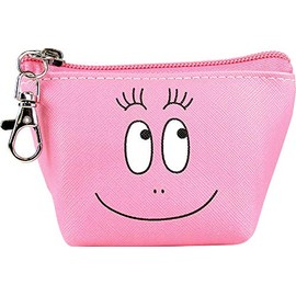 Tees Factory BP-5533623FC Triangular Mini Pouch Barbapapa Face 2.0 x 4.5 x 2.7 inches (5 x 11.5 x 6.8 cm)
