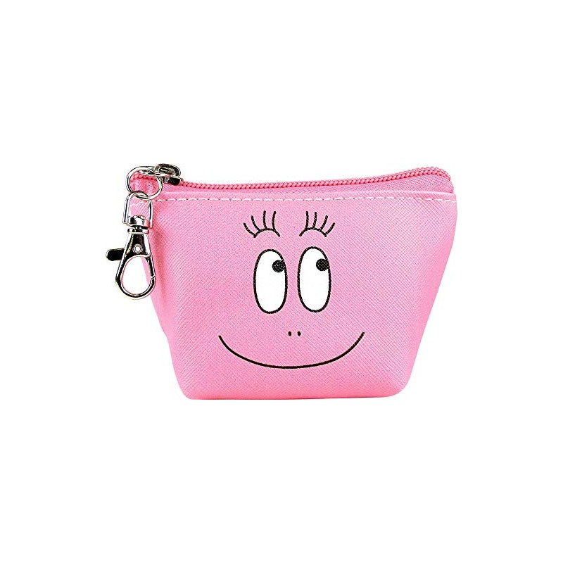 Tees Factory BP-5533623FC Triangular Mini Pouch Barbapapa Face 2.0 x