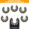 Hoteche 21-Piece Multifunctional Tool Saw Blade Set - Precise, Standard,