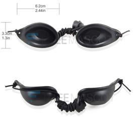 FREEMASCOT IPL Safety Eyewear for IPL Treatment Patients Full Protection for Tanning & Light Therapy