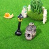 8 Pcs Sheet Artificial Moss Round Area Rug Terrarium Moss