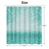 Moslion Boho Mandala Feathers Shower Curtain 72 x 72 Inch