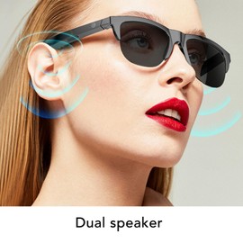 Smart Bluetooth Glasses for Men & Women, Touch Control, Sunglasses with Built in Mic and Speaker, for Running, Cycling, Outdoor Activities