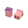 sourcingmap 4pcs 32V 30A Pink Plastic Casing 2 Terminals Female