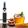 Vikye 0-10% Brix Refractometer, Refractometer Concentration Meter Handheld Tool for