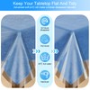 Clear PVC Table Protector, 53.9 X 83.8inch /137 X 213cm,