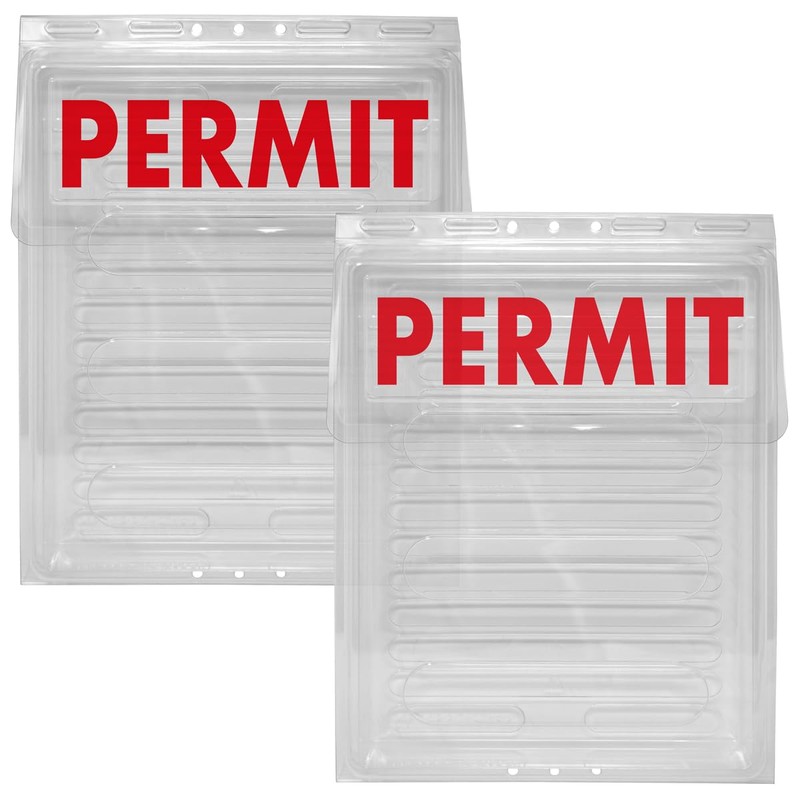Mediz Outdoor Permit Brochure Box - Easy to Use Take
