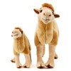 Zappi Co 100% Recycled Bactrian Camel Plush Twin Set (Medium+Small)
