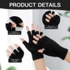 Fingerless Gloves For Womens Black Fingerless Gloves Men Half FingerGloves
