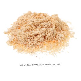 COLLBATH 500g Hamster Wood Shavings Bedding for Small Animals Safe and Absorbent Material for Rabbits Guinea Pigs Snakes and Reptiles Eco-Friendly