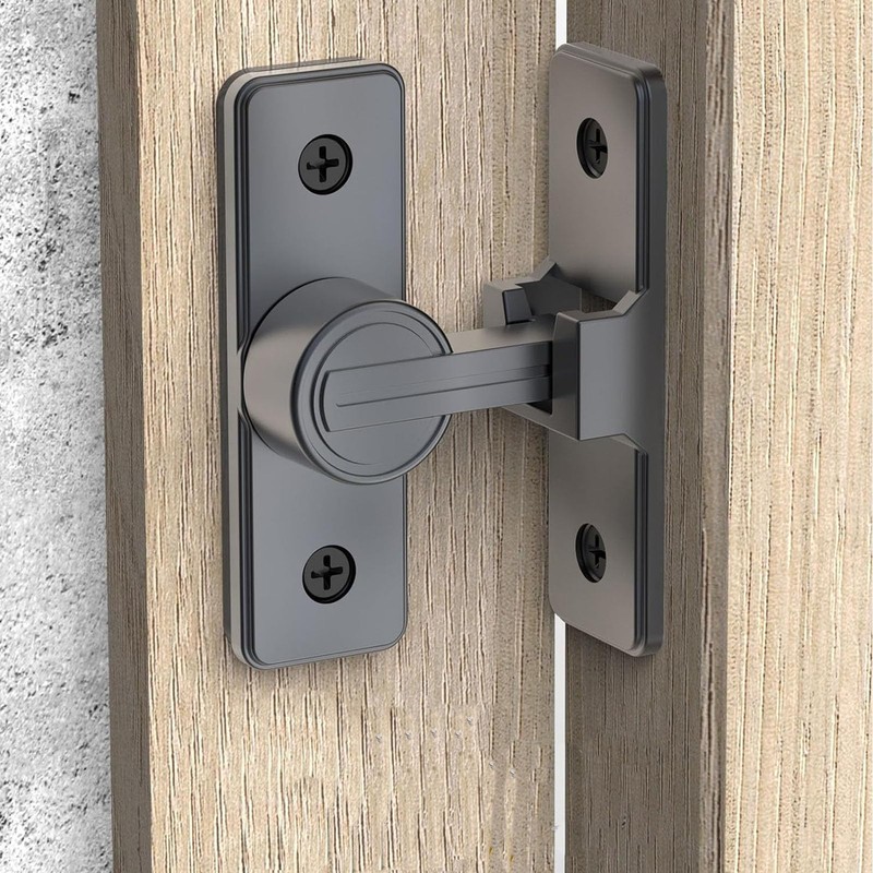 Betensh Sliding Door Lock 90 Degree Flip Door Lock Screw