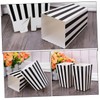Mobestech Diy Popcorn Buckets 32 Pack Striped Paper Containers Bulk