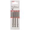 Bosch 2607001767 3-Piece Screwdriver bit Set, Extra Hard PH2 PZ2